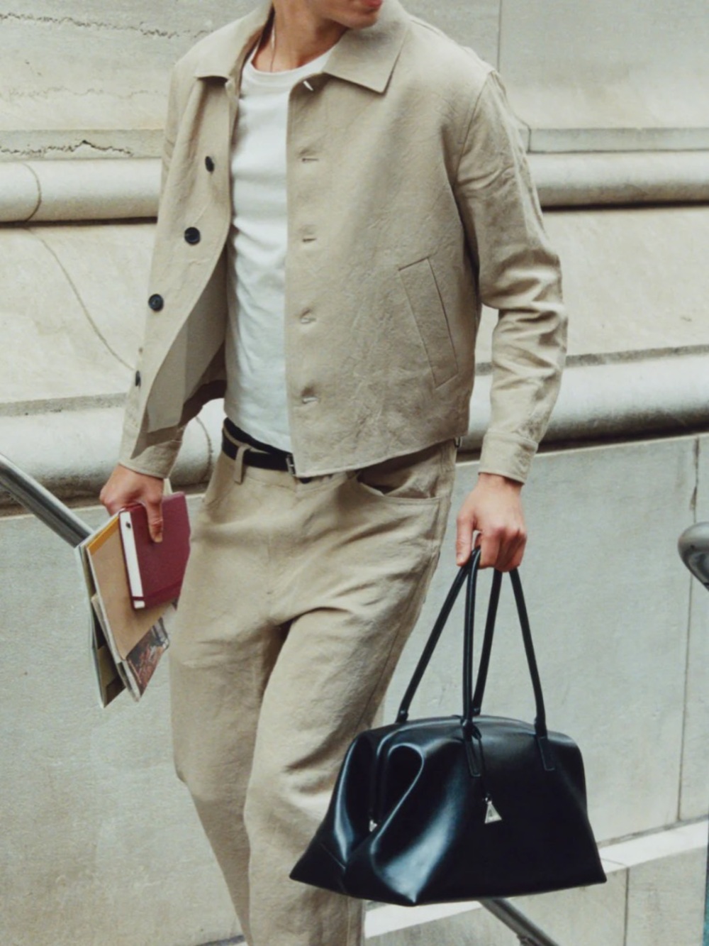 Verafied NY Black Club Bag